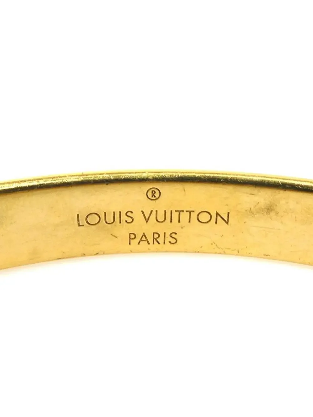 Auth Louis Vuitton Cuff Nanogram #326236L23B
